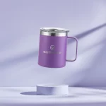 Earth Camp Mug Premium Insulated Travel Cup - Purple (355ml) - Image 2