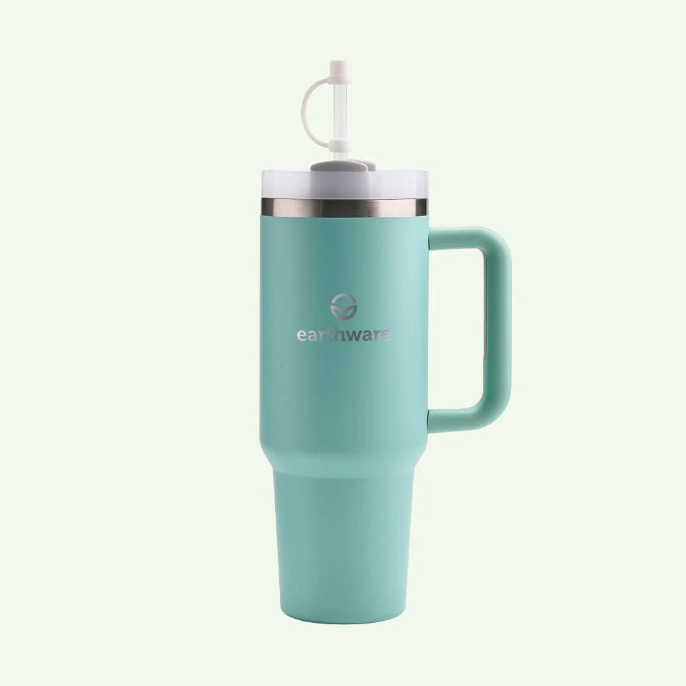 4C896B5D-0909-4FB6-AB00-C76D34E153D8.webp Earth Tumbler Premium Insulated Travel Cup - Mint (1.2L) - Image 1