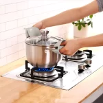 No-Tox Silicone Oven Mitt Set - Green - Image 7