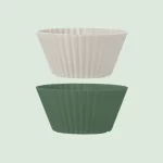 No-Tox Silicone Muffin & Cupcake Moulds - 12 Piece Set - Image 2
